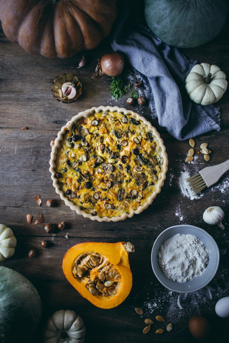 Savory Pumpkin Pie Recipe - The hungry apron